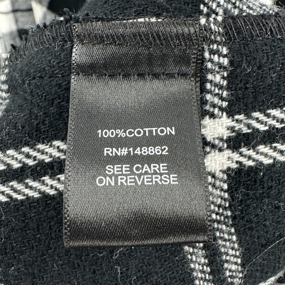 Torrid Cotton Brushed Midi Shacket Womens 3X Plaid Jacket Coat Button Down NWT - Picture 9 of 14